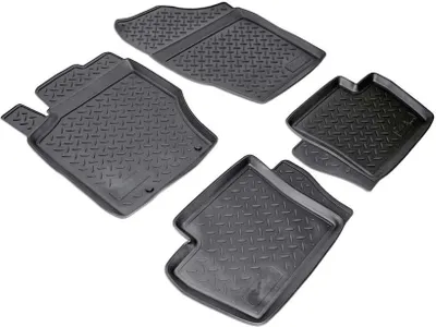 Zdjęcie produktu dla dywaniki gumowe 3D do CITROEN C4 | typ LC | 2004-2010 | dopasowane z obramowaniem