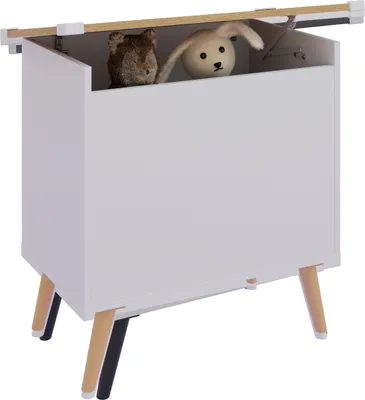 Produktbild von Holz Sitztruhe Sitzbank Truhe Bosula L