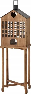 Produktbild von Dekorative Gartenlaterne aus Holz 140 cm