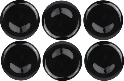 Produktbild von Arcoroc Pizzateller Ø 32cm, aus Opalglas - Schwarz - 6 Stück