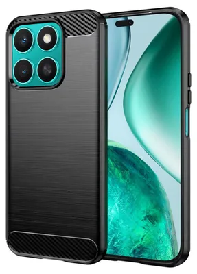 Obrázek produktu pro Pouzdro Techsuit Carbon Silicone pro Honor X8c – černé
