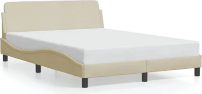 Obrázek produktu pro vidaXL Rám postele "Dover" krémový 140x200 cm látka