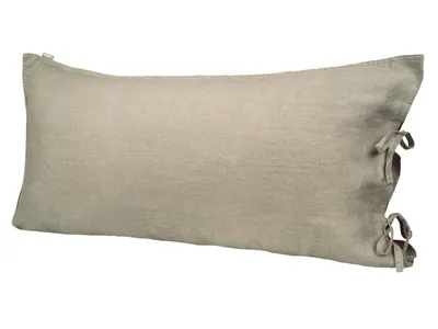 Produktbild von Kissenbezug ca. 40x80 cm leinen-taupe 100% Leinen beties "Leinen"