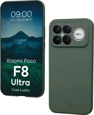 Produktbild von Handyhülle für Xiaomi POCO F8 Ultra, Bizon Case Lupka, Grün