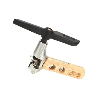 Image de perforateur de chaînes 5-11 trous brun/argent/noir