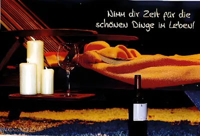 Produktbild von Cartolini Klappkarte mit Sprüchen 023 Zeit