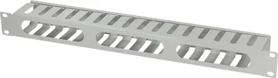 Produktbild von LogiLink 19" Kabelkanal einseitig 1 HE lichtgrau (RAL7035)