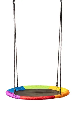 Obrázek produktu pro Houpací kruh  (průměr 100cm), duhový