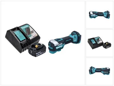 Produktbild von Makita DTM 52 RM1 Akku Multifunktionswerkzeug 18 V Starlock Max Brushless + 1x Akku 4,0 Ah + Ladegerät