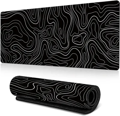 Immagine prodotto di Tappetino per mouse da gaming, dimensioni XXL, 80 x 29 cm, base in gomma antiscivolo, ideale per giocatori