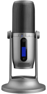 Produktbild von THRONMAX M2G Kondensator-RGB-USB-Mikrofon MDRILL ONE SLATE, grau