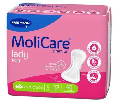 Produktbild von Hartmann MoliCare® Premium lady pad Einlagen 2 Tropfen | Packung (14 Stück)