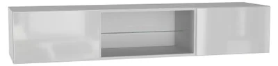 Produktbild von TV-LOWBOARD Weiß, Weiß Hochglanz 160/30/40