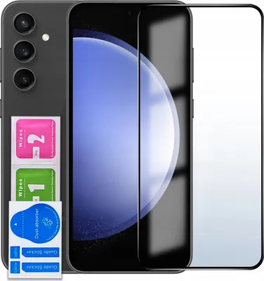 Zdjęcie produktu dla SZKŁO HARTOWANE do Samsung Galaxy S23 FE PEŁNE NA CAŁY EKRAN 5D SZYBKA
