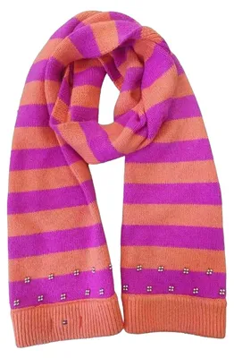 Produktbild von Tommy Hilfiger - Schal für Kinder NA104 (S-M) (Orange/Pink)