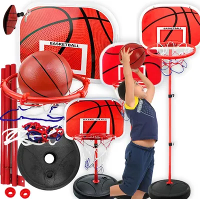 Produktbild von Mini-Basketballkorb-Set für Kinder, tragbarer Ständer, 160 cm