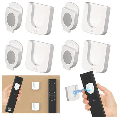 4er-Set magnetische Wandhalter für Fernbedienungen, selbstklebend