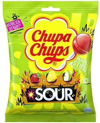 Produktbild von Chupa Chups Lutscher Sour  (10x12g Packung)