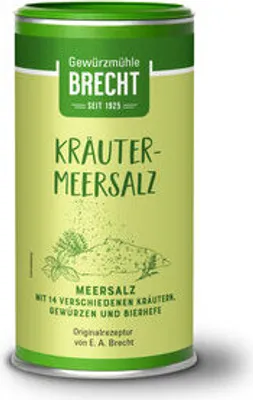 Zdjęcie produktu dla Młynek do przypraw Brecht ziołowa solniczka morska, organiczna
