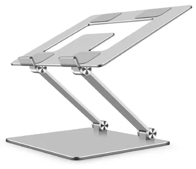 Immagine prodotto di Supporto ergonomico per laptop, pieghevole, regolabile, in alluminio