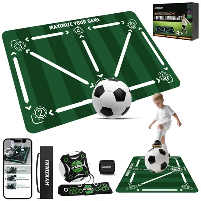 Produktbild von Fußball-Trainingsmatte mit Kicktrainer