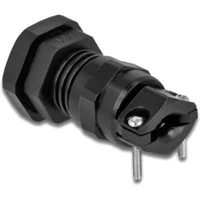 Produktbild von DELOCK Kabelverschraubung PG9 Schwarz