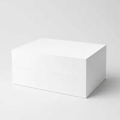 Zdjęcie produktu dla Pudełko Magnetyczne Na Prezent Białe 440x320x200mm (zew) A3