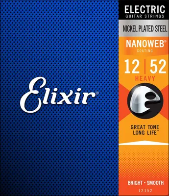 Immagine prodotto di Elixir 12152 Nanoweb 12-52 - Corde per chitarra elettrica