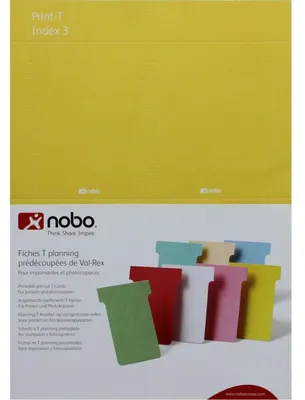 Zdjęcie produktu dla Nobo 2403004, Żółty, 20 szt.
