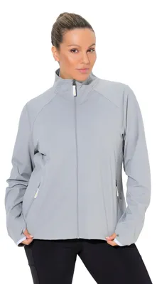 Immagine prodotto di Ulla Popken: felpa sportiva da donna, taglie forti, disponibile in diverse taglie, con dettagli a contrasto realizzati con tecnologia laser
