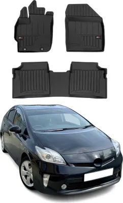 Image de Tapis de Sol pour Toyota Prius 2010-2015 TPE Noir
