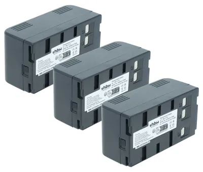 Produktbild von vhbw 3x Akku Ersatz für JVC BN-V22U, BN-V20, BN-V25U, BN-V25, BN-V24U, BN-V22, BN-V20US, BN-V20U für Kamera (4200 mAh, 6 V, NiMH)