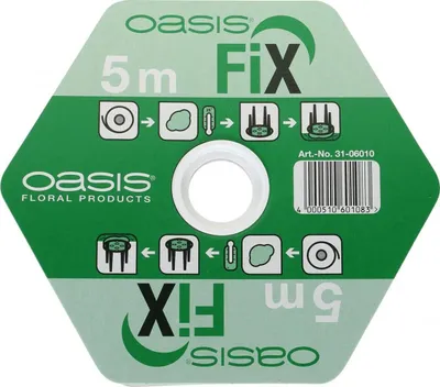 Immagine prodotto di OASIS® Fix 5m argilla da modellare per decorazioni, schiuma floreale, portacandele