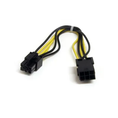 Immagine prodotto di StarTech.com Cavo di estensione alimentatore PCI Express 6 pin 20 cm