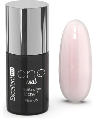 Produktbild von Excellent Excellent | One Coat Base + Fiber Multifunktion 08 - 7g - Starke Nagelpflege - Selbstnivellierend - Mit Vitaminen