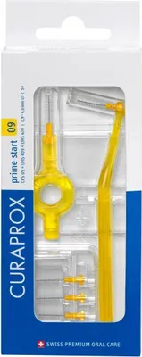 Produktbild von CURAPROX CPS 09 prime START gelb (5 Stück) + UHS 409+UHS 470 Blister