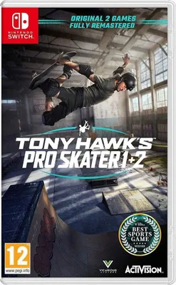 Zdjęcie produktu dla Activision Tony Hawk's Pro Skater 1+2 NSW, Nintendo Switch, Tryb multiplayer, Powyżej 13 lat