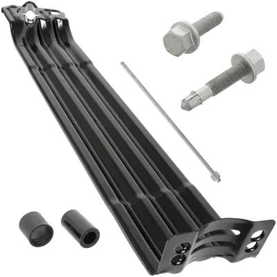 Für VW T5 2003-2015 / T6 T6.1 2015-2025 Reserverad Halterungen Rad + Schrauben in der Farbe von GOLDCAR