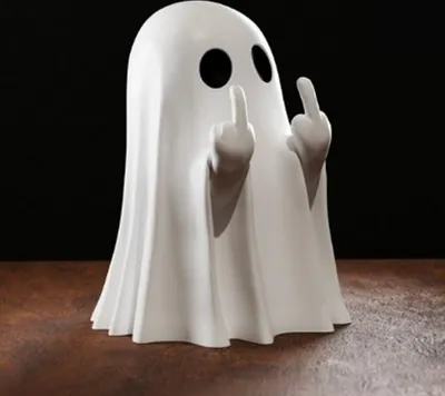 Zdjęcie produktu dla Statuetka ducha, przerażająca figurka ducha na Halloween, dekoracje na Halloween, dekoracje na Halloween na zewnątrz