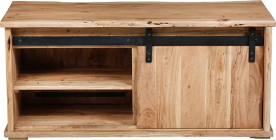 Produktbild von Couchtisch Baumkante 110 x 45 x 50 cm Akazienholz massiv naturfarben LIAN I