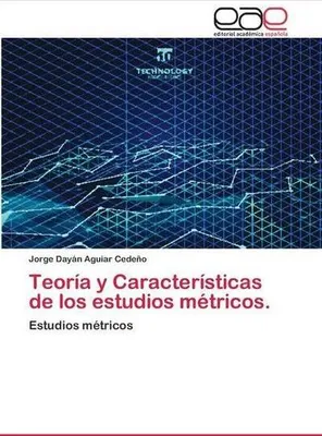 Produktbild von Teoría y Características de los estudios métricos.
