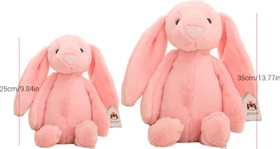 Obrázok produktu pre Plyšová hračka Baby Bunny Rabbit Mäkká plyšová hračka Detský darček