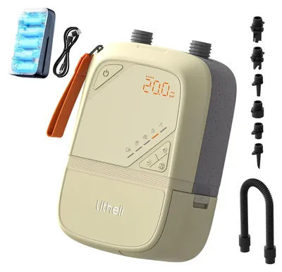 Produktbild von Elektrische SUP-Pumpe, 20 psi, mit 12500 mAh Akku, wiederaufladbar und mit automatischer Abschaltung