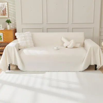 Obrázok produktu pre Poťah na pohovku z mikrovlákna, 180 x 260 cm, farba: béžová