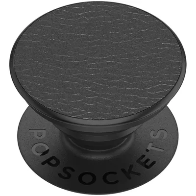 Produktbild von PopSockets Pebbled Vegan, E-Buchleser, Handy/Smartphone, Tablet/UMPC, Passive Halterung, Auto, Drinnen, Draußen, Schwarz