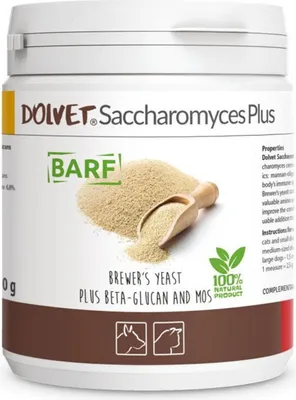 Zdjęcie produktu dla Dolfos Dolvet Saccharomyces Plus 300 g - kvasnice a betaglukany