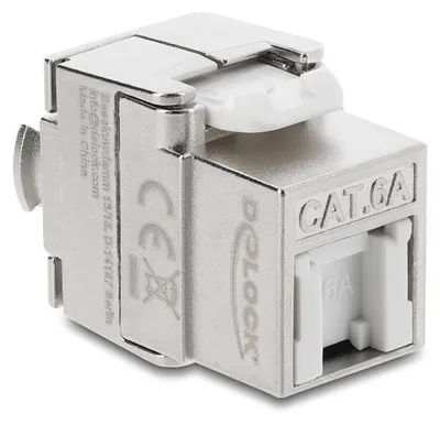 Immagine prodotto di Delock Keystone Modul RJ45 Buchse zu LSA Cat.6A geschirmt