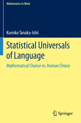 Produktbild von Statistical Universals of Language