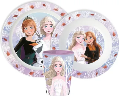Immagine prodotto di Set di stoviglie Disney Autumn Leaves, set in microplastica, con tazza da 260 ml