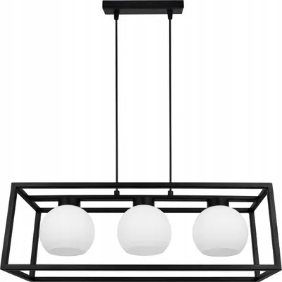 Produktbild von Hängelampe Käfig elegante Glaskugel